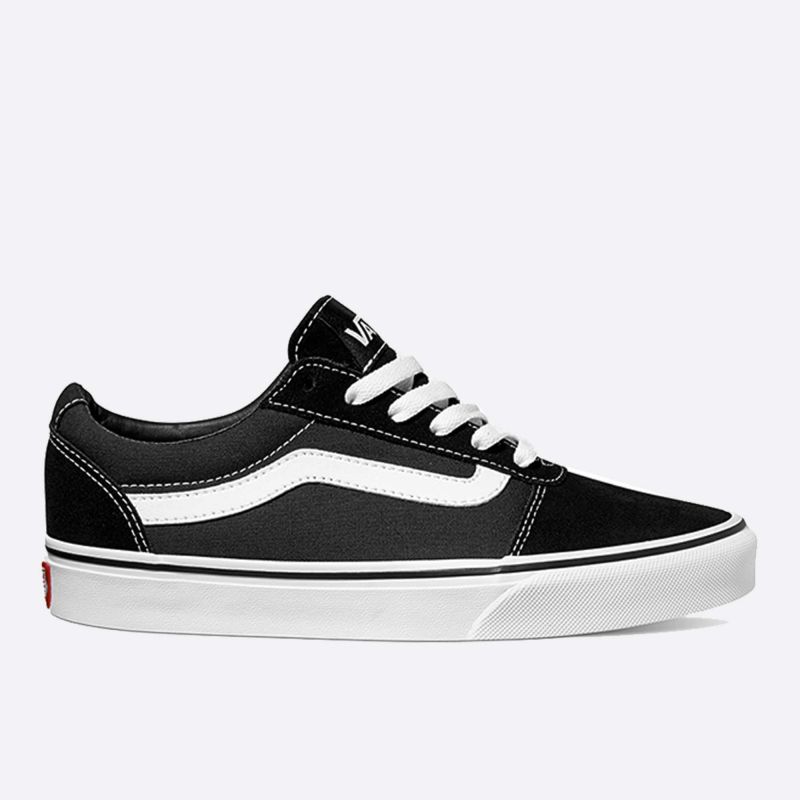 Čierne dámske tenisky Vans Wm Ward Suede Canvas Black