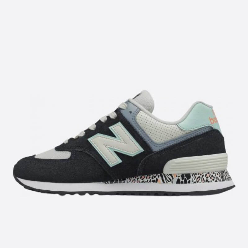 Dámske čierne tenisky New Balance WL574CA2 ľavá strana