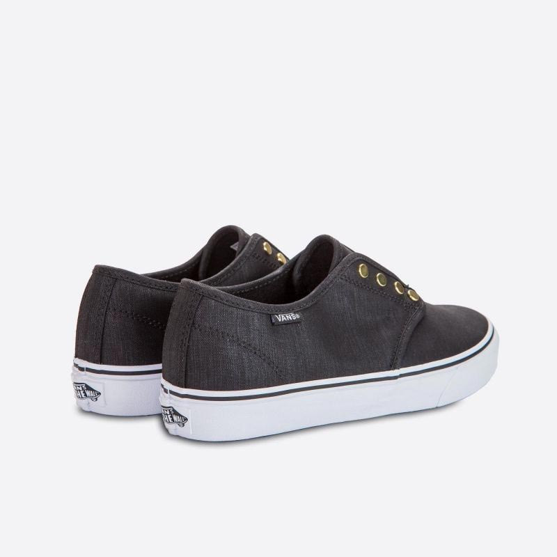 Dámske plátené tenisky Vans Camden Stud Gore Textile Black and Gold