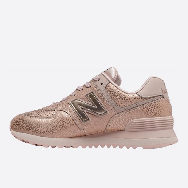 Dámske ružové tenisky New Balance WL574SOJ ľavá strana