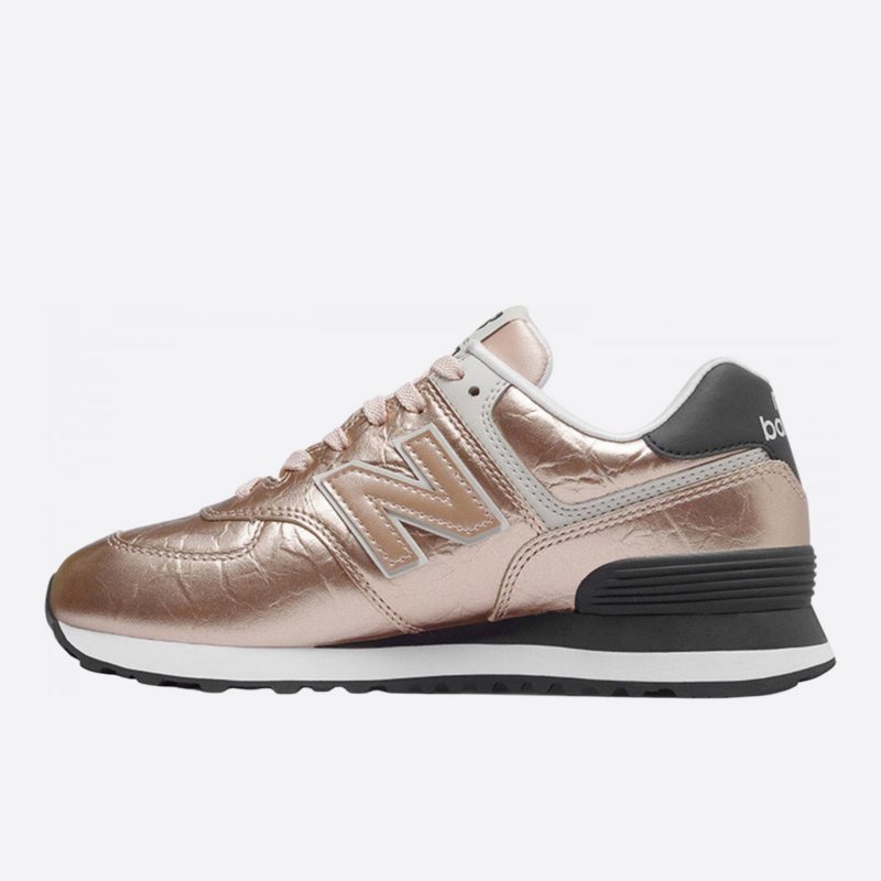 Dámské růžové tenisky New Balance WL574WER ľavá strana