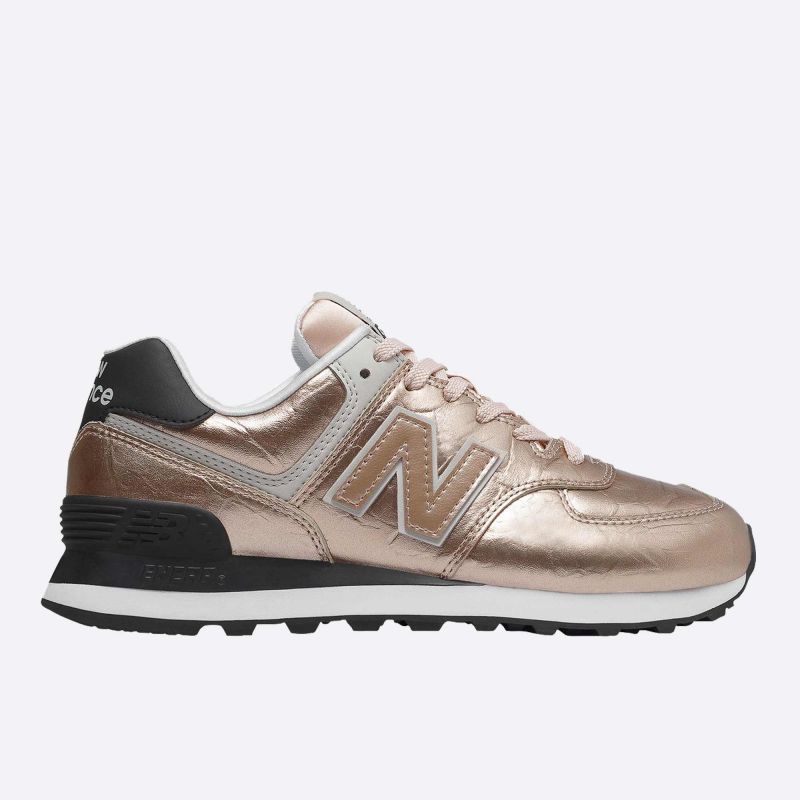 Dámske růžové tenisky New Balance WL574WER pravá strana