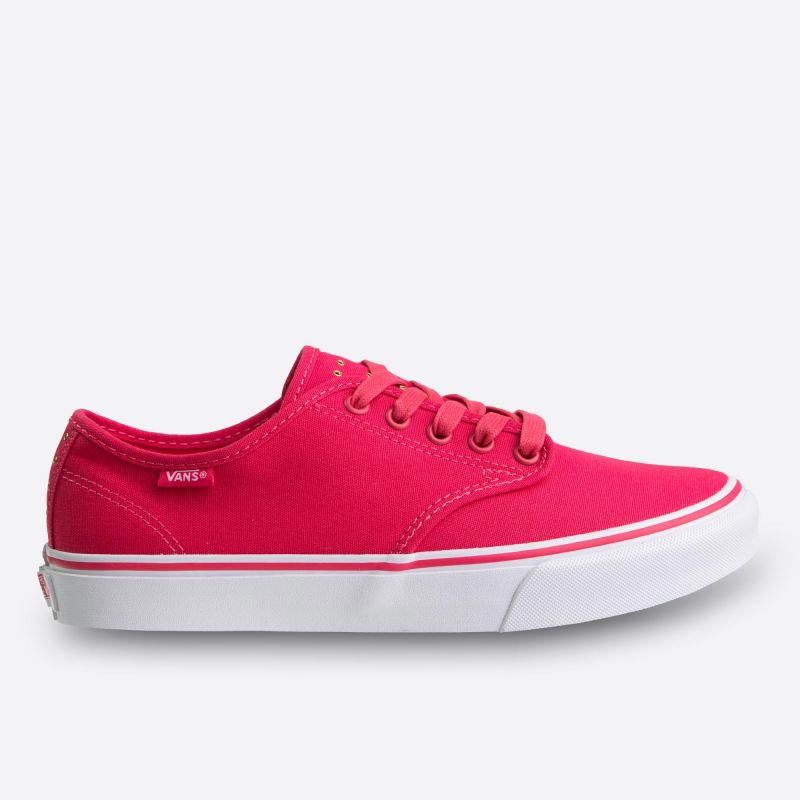 Ružové dámske plátené tenisky Vans Camden Stripe Micro Eyelets Azalea