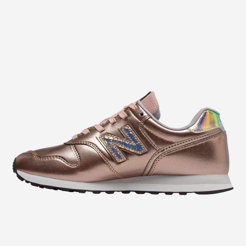 Dámske růžovo zlaté tenisky New Balance WL373GA2 ľavá strana