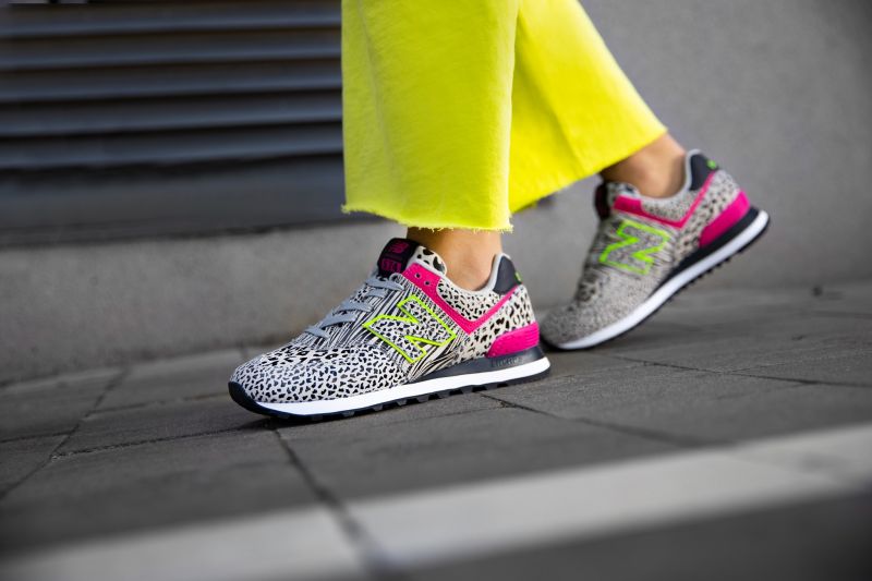 Dámske sivé tenisky New Balance WL574ANA | Kecky.sk