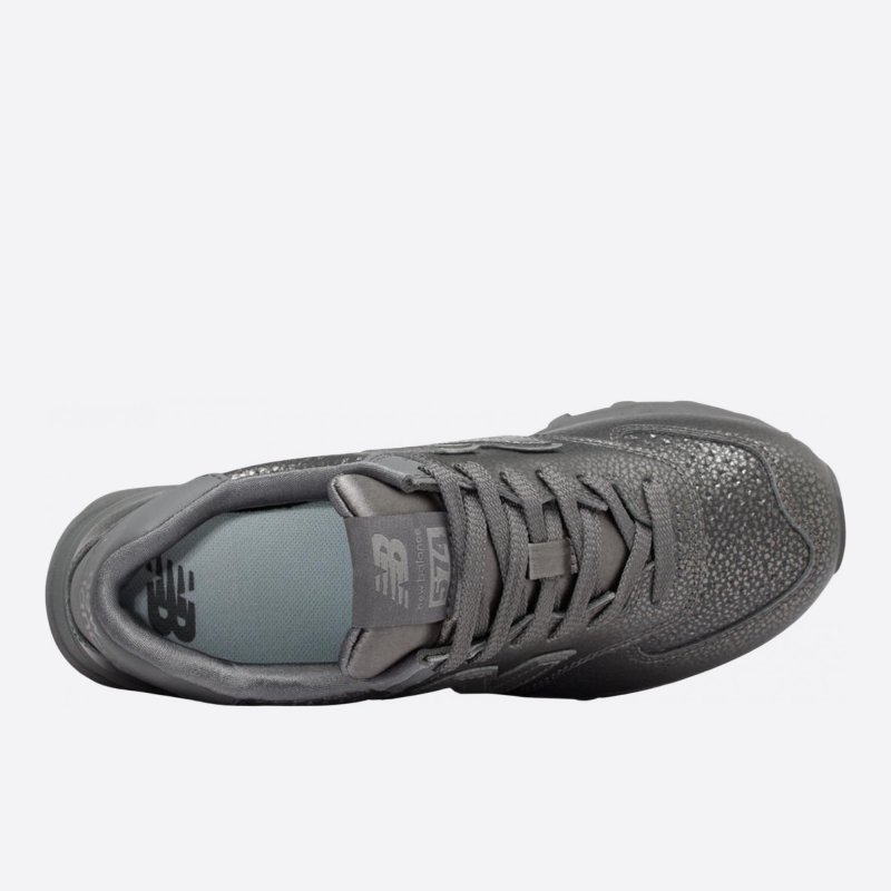 Dámske sivé tenisky New Balance WL574SOK horná strana