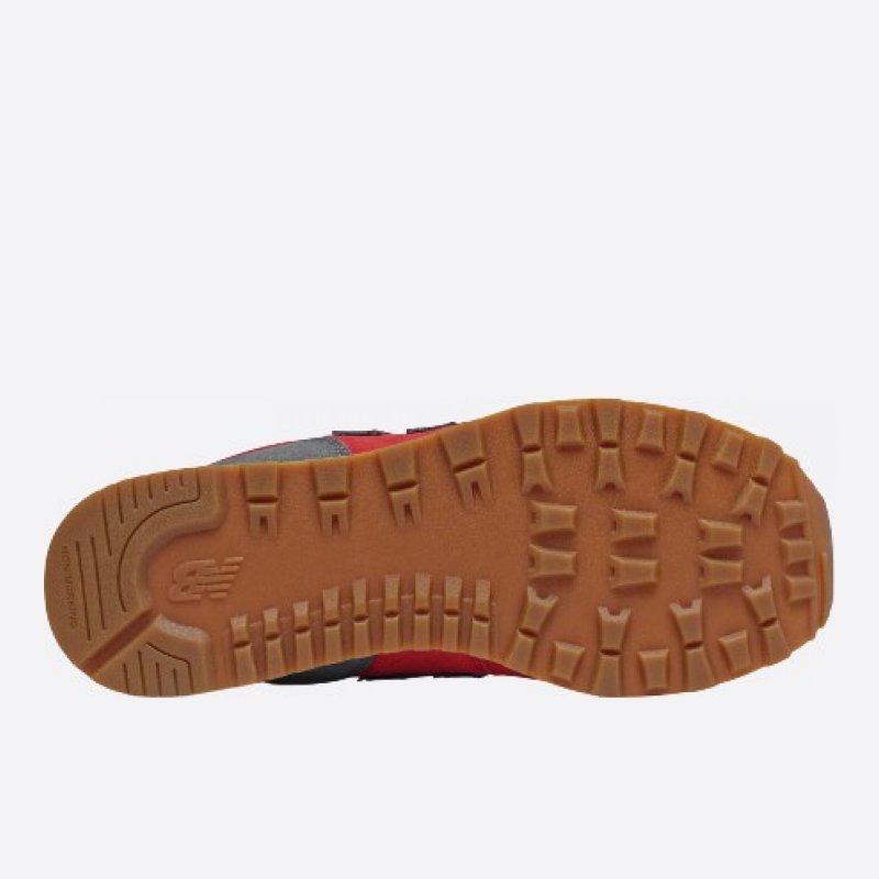 Detské červené tenisky New Balance GC574ATG podrážka