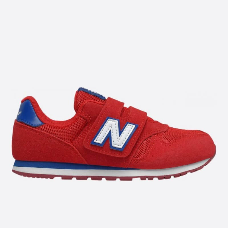 Dětske červené tenisky New Balance YV373SRW