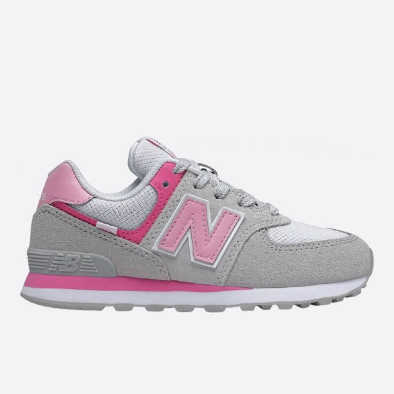 Dětske sivé tenisky New Balance PC574SA2