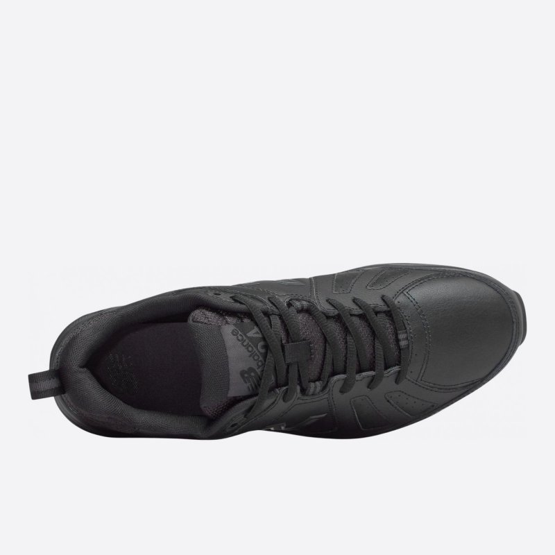 Pánske čierne tenisky New Balance MX624AB5 horná strana