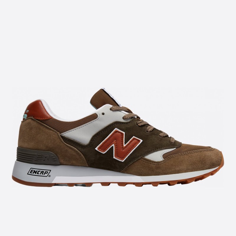 Pánske hnedé tenisky New Balance M577OTG