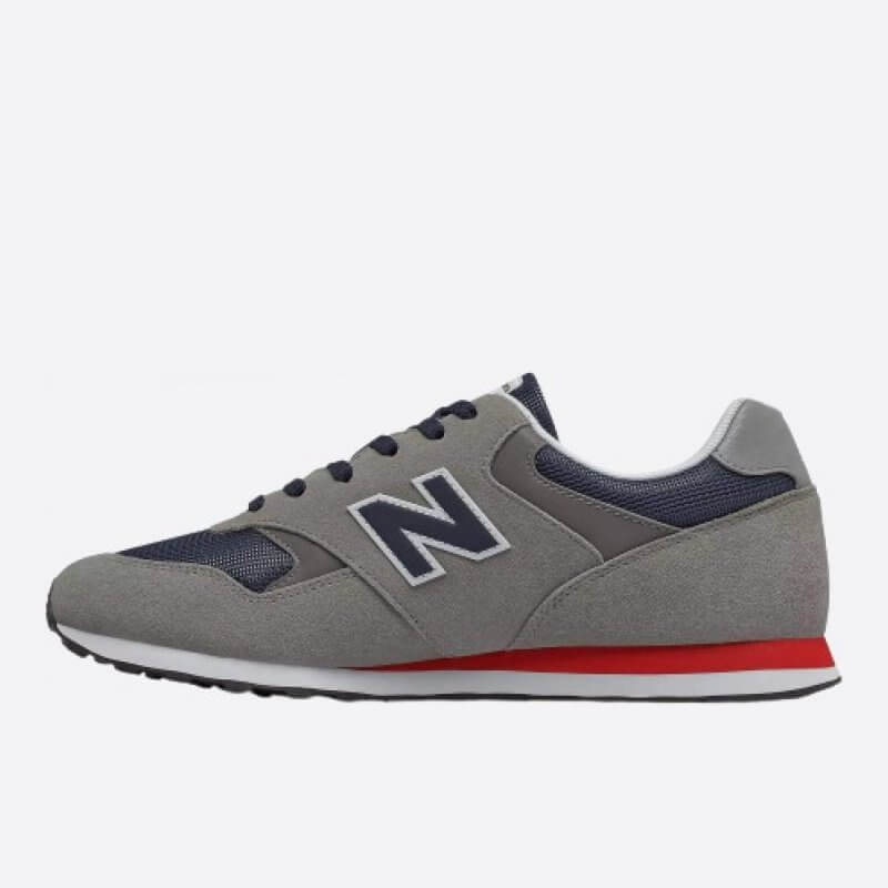 Pánske hnedé tenisky New Balance ML393SH1 ľavá strana