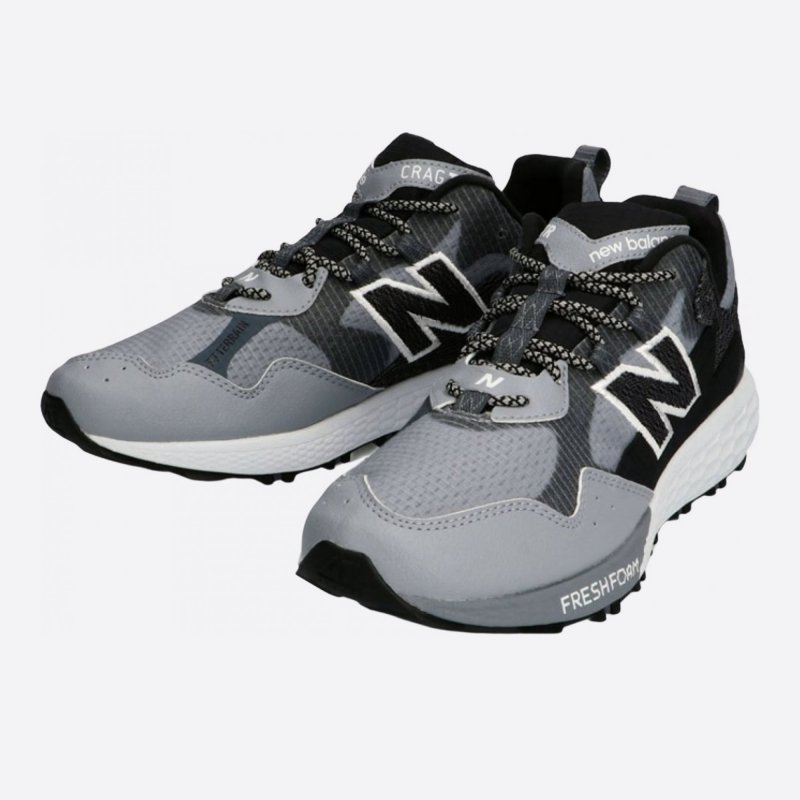 Pánske sivé tenisky New Balance MTCRGRG2-2E ľavá strana