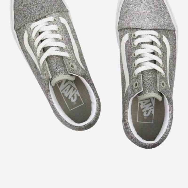 VANS UA Old Skool (GLITTER) MOSS vrchní